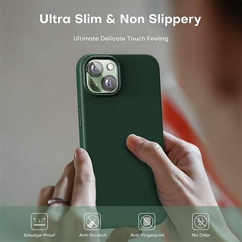 TOCOL for iPhone 13 Case, Slim Silicone Case for India | Ubuy
