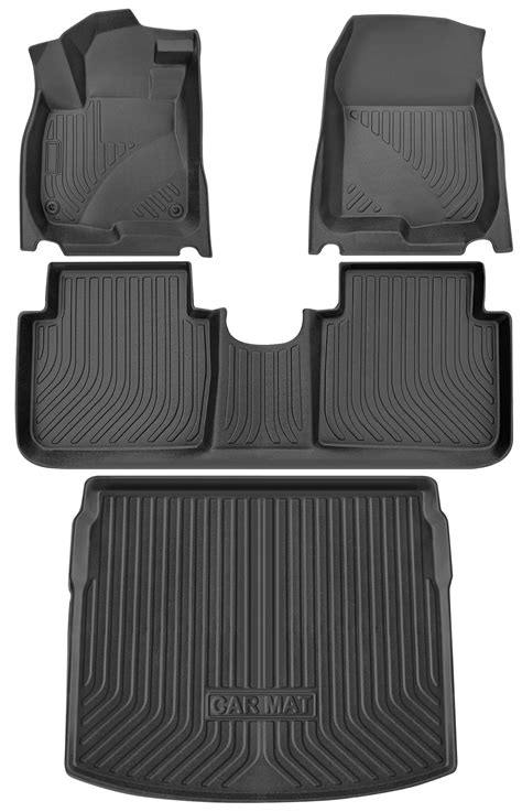 Heavy Duty Car Mats All Weather Car Floor Liners Compatible for Honda ...