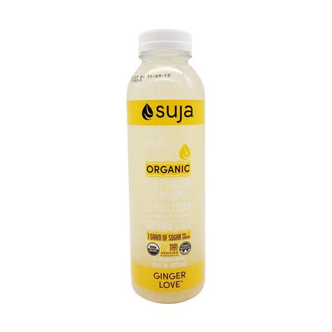 SUJA JUICE Organic Ginger Love Fruit Juice Drink, 16 fl oz | Wholefoods ...