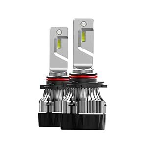 BEAMTECH 9005 LED Headlight Bulbs,30mm Heatsink Base CSP Chips 10000 ...