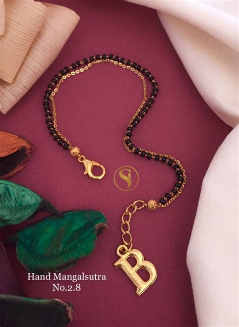 Alphabet Hand Mangalsutra