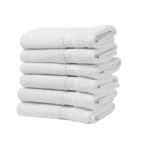 FRESH FROM LOOM Cotton Face Towel 500 GSM, Size - 12x12 inch (Set of 6 ...