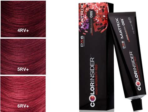 Matrix Hair Color, MAtrix Professional, Matrix High Intensity Red ...