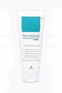 Acnelak 4-in-1 Pimple Care Face Wash – Deep Cleansing, Acne Spot ...