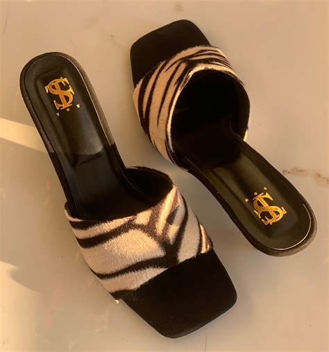 Zebra Print Kitten Mules – Shoe That Fits You