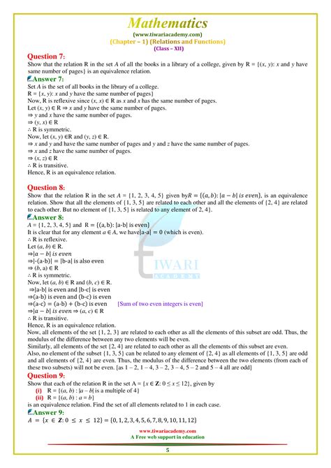 Image result for Alex Maths 12th Chapter 1 Exercise 1.4