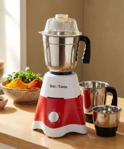 NIKI TASHA N-2 500 W Mixer Grinder Price in India - Buy NIKI TASHA N-2 ...