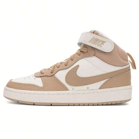 Nike Court Borough Mid 2 (GS) Lightweight Comfortable Sneakers Casual ...