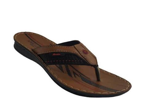 Bata Brand Men's 871-3716 Chappal/Sandal/Flip Flop (Tan) :: RAJASHOES