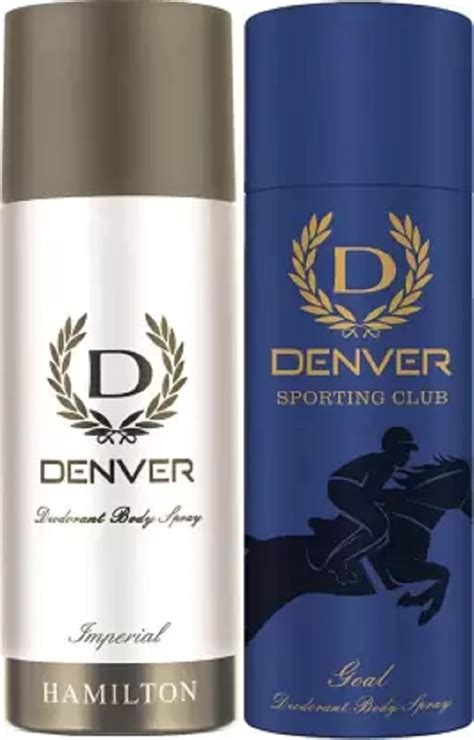 Buy DENVER Imperial Deo + Goal Deo (165ML Each) - Combo Pack of 2 ...