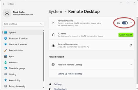 Image result for Remote Desktop Connection Windows 11