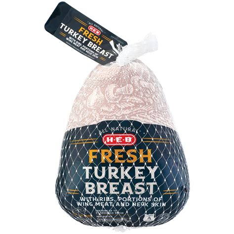 H-E-B Fresh All Natural Turkey Breast | Joe V's Smart Shop | Low Prices ...