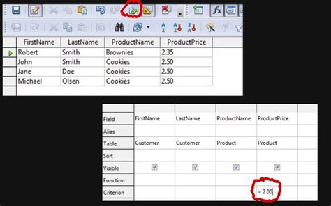 OpenOffice Database Examples 的图像结果
