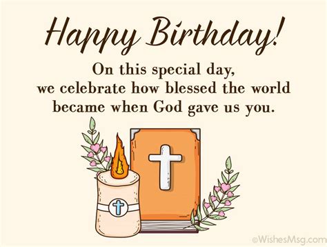 70 Christian Birthday Wishes and Bible Verses | WishesMsg