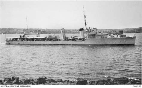 HMAS Stuart in 1939
