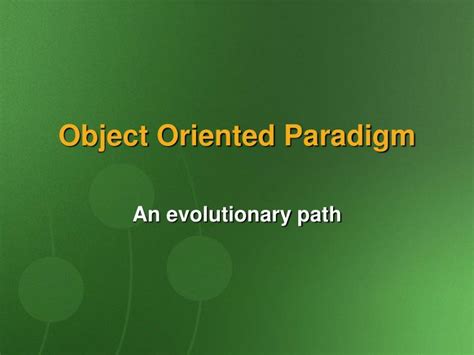 Image result for Object-Oriented Programming Paradigm