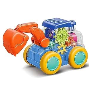 Buy Electric Universal Engineering Truck Toy | Gear Transparent Car ...