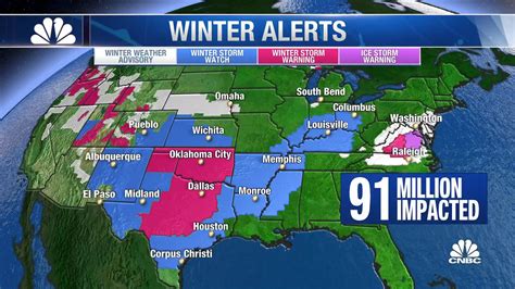 Winter weather impacting 28 states across the country this weekend, and ...
