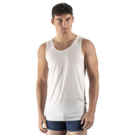 White merino wool vest