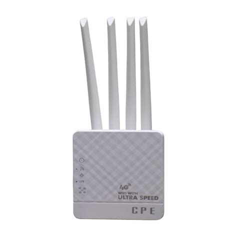 Maizic Smarthome 4G Sim Router with Four Antenna, All Sim Card Support ...