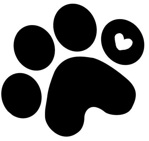 Printable Dog Paw