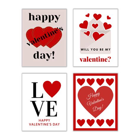 Printable Valentines Day Signs (Free PDF Download) - Worksheets Library