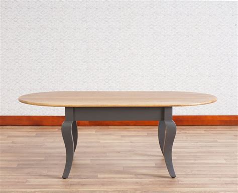 Mumbai Solid Wood Oval Coffee Table