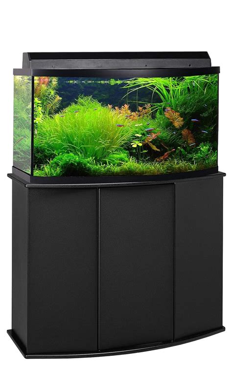 Aquatic Fundamentals 46 Gallon Bow Front Aquarium Stand : Amazon.in ...