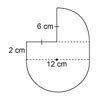 The diameter of the larger circle is 10.5 cm. The diameter of the ...