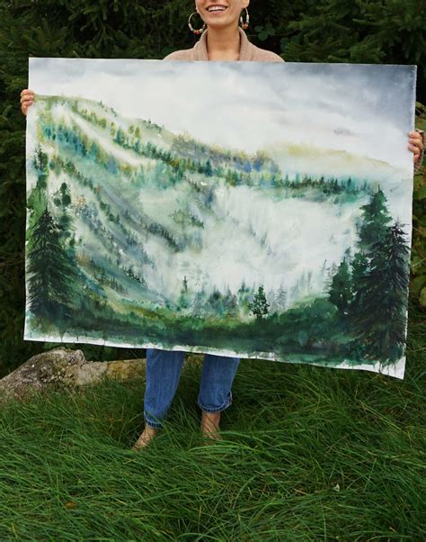 Aquarell Tutorial Wald 的图像结果