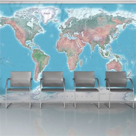 World Map Wall Mural 的图像结果