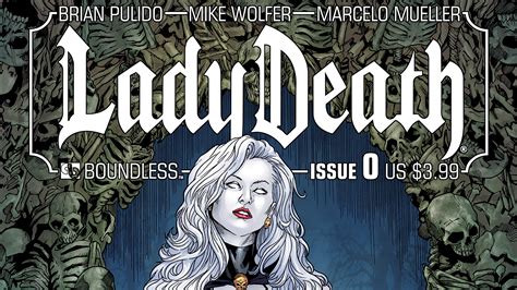 Download Comic Lady Death HD Wallpaper