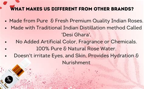 Naya Care & Cure Pure Rose Water | Face Tonner, Makeup Remover Gulab ...