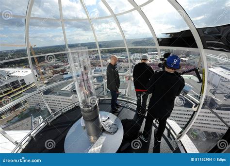 Ericsson globe arena editorial stock image. Image of largest - 81152904
