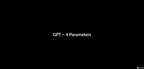 GPT Parameters 的图像结果