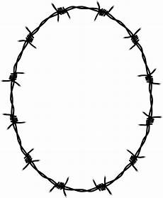 Barbed Wire Clipart by Onlinelabels Clip Barbed Wire Frame 2 Barbed Wire Clipart