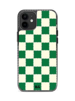 Buy DailyObjects Green Checkerboard Stride 2.0 Case Cover For iPhone 12 ...