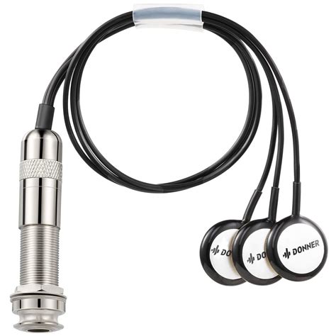 Donner Sound Seeker DSS-3 Pure Sound Transducer Acoustic Guitar Pickup ...