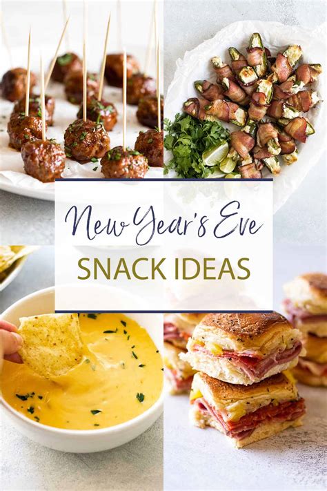 New Year's Eve Snack Ideas | Girl Gone Gourmet