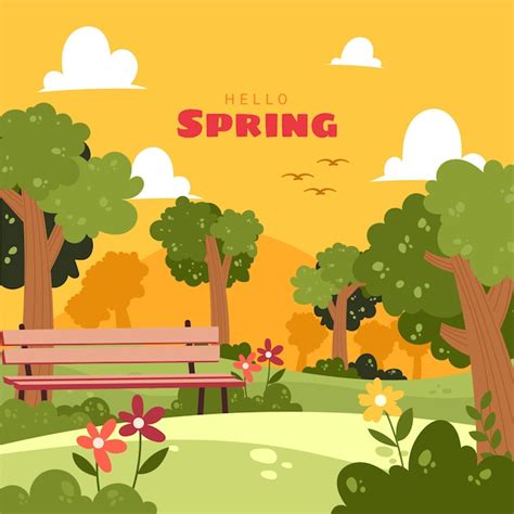 Image result for Spring Illustration