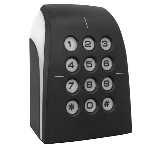 Lesegerät - RFID - Tastenfeld Aufputz - RS485 - Schwarz