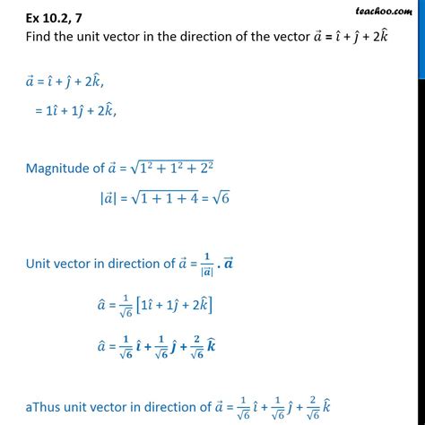 Image result for How to Find a Unit Vector