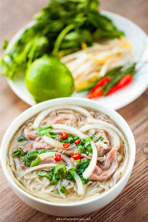 Pho Vietnamese Noodle Soup - Oh My Food Recipes