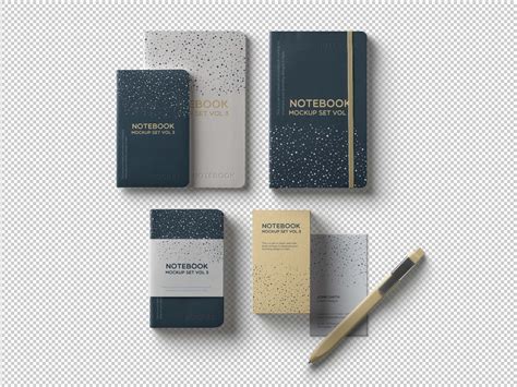 Free Notebook Mockup (PSD)