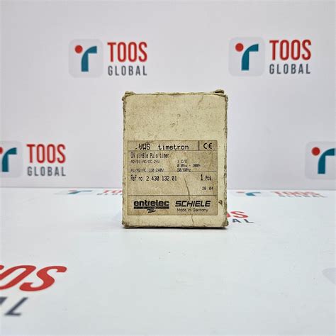 ENTRELEC SCHIELE 243013201 ON SINGLE PULS TIMER VWS TIMETRON – Toos Global
