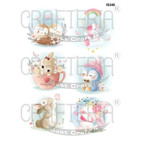 Animals Designs Insert Sheet (Transparent Sheet) IS248