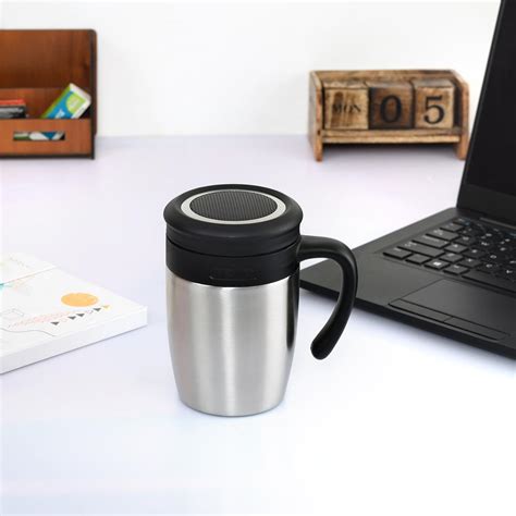 Buy CELLO Lexus Stainless Steel Double Walled Vacusteel Mug | Hot and ...