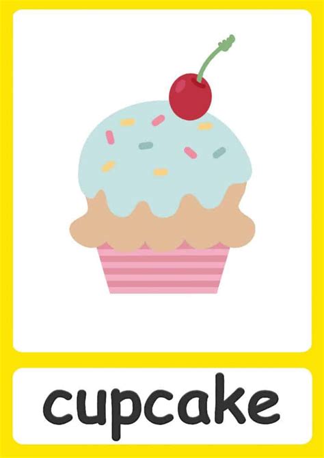 Food FlashCards 的图像结果