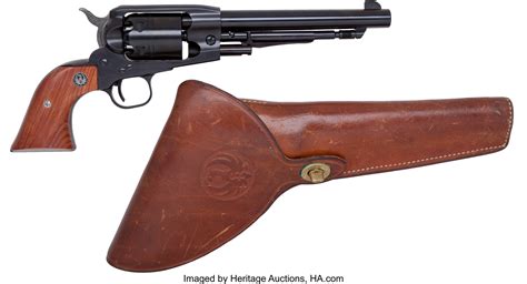 Sturm-Ruger Model Old Army Percussion Revolver and Holster.... | Lot ...