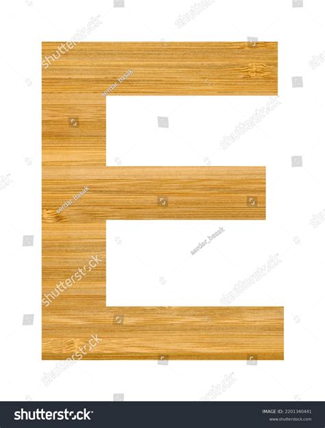 Big Letter E Used English Alphabet Stock Illustration 2201340441 ...
